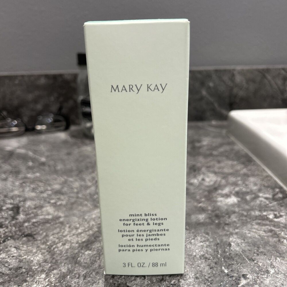 MARY KAY Mint Bliss Energizing Lotion for Feet & Legs 3 Oz Peppermint NEW
